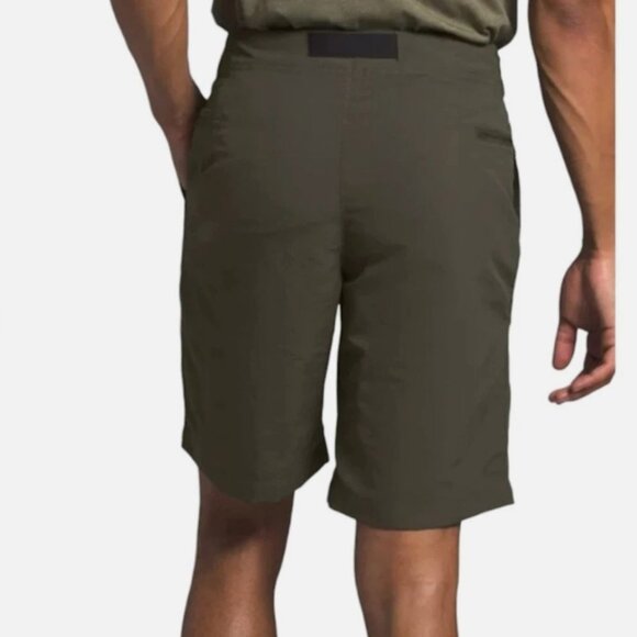 The North Face Mens 32 Green Nylon Paramount Trail Chino Shorts Adjustable Waist - Picture 2 of 15